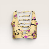 MUSTARD BLOSSOM & PURPLE TOP