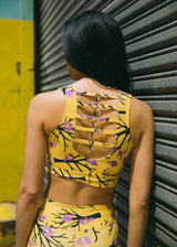 MUSTARD BLOSSOM & PURPLE TOP
