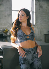 SKULL PRINT ACTIVE TOP