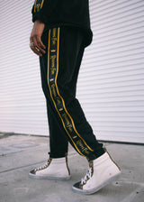 KING FURY VELOUR TRACKSUIT PANTS