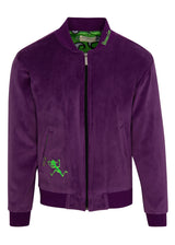 PURPLE REIGN VELOUR JACKET