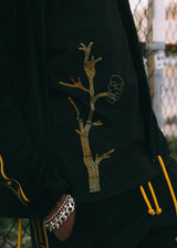 DEAD OAK RHINESTONE BLACK LS TSHIRT