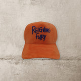 Velvet NY Court Side Orange/Electric Blue