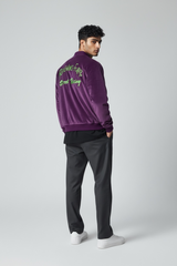 PURPLE REIGN VELOUR JACKET
