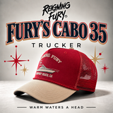 Fury’s original Cabo 35 sport fisher playing in Newport Beach