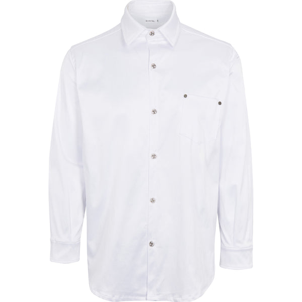 “Summer Whites” Resort Dress Shirt