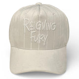 Cherry velvet striped snap