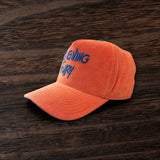 Velvet orange and blue skies go NY go