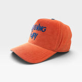 Velvet orange and blue skies go NY go