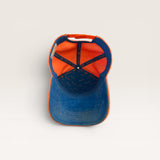 Velvet orange and blue skies go NY go