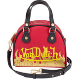 City of Angels Red Yellow Bowling Bag Small