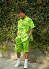 DEAD OAK ELECTRIC LIME RESORT SHIRT