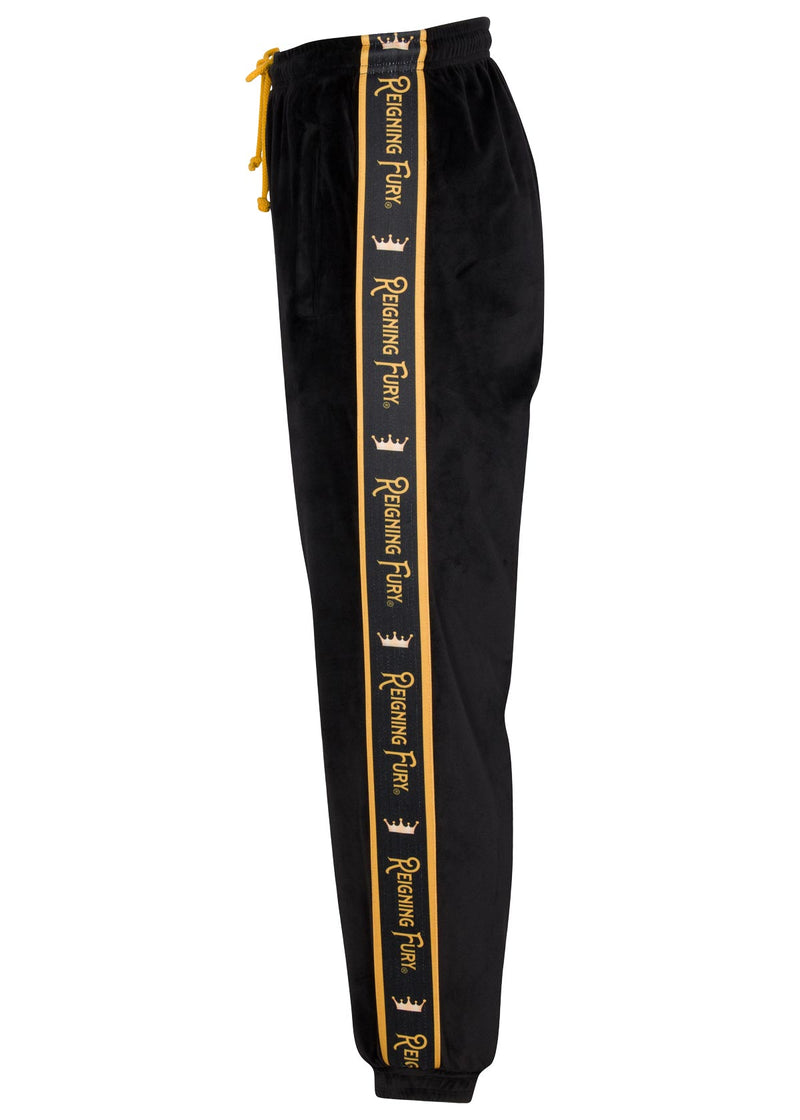 KING FURY VELOUR TRACKSUIT PANTS