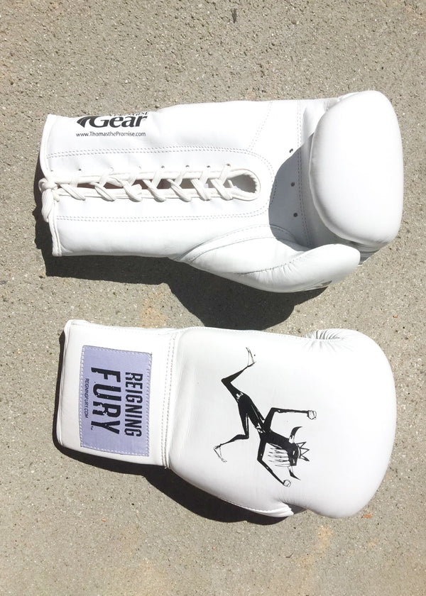 16oz. Lace-Up Boxing Gloves