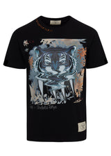 SCREAMING TIGER BLACK SS TSHIRT