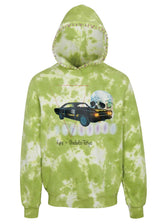 SHELBITO LIME TIE-DYE HOODIE