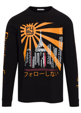 BLAST OFF LS TEE - BLACK