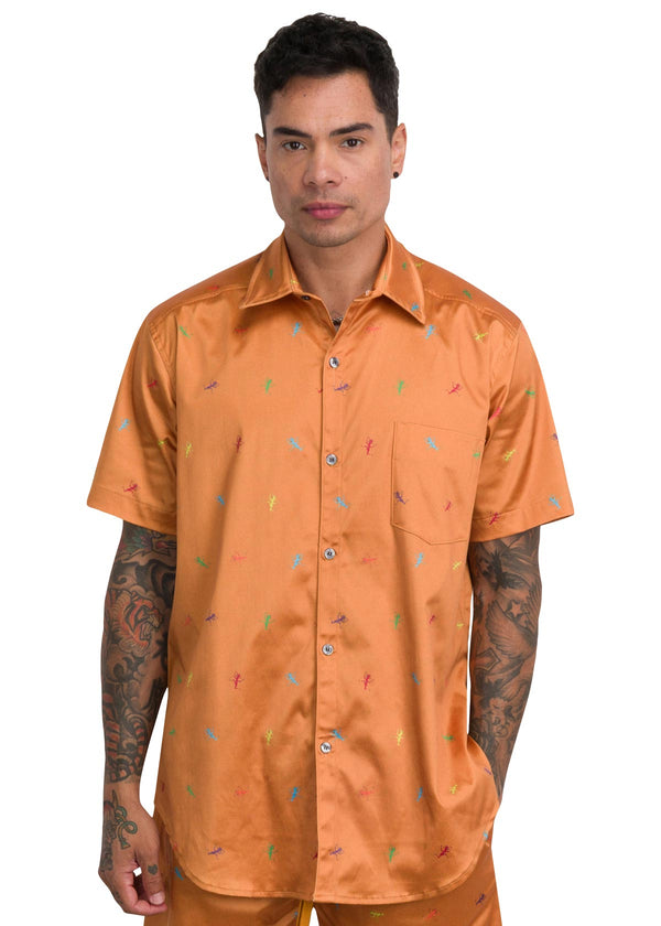 FURY SUNSET BLAZE RESORT SHIRT