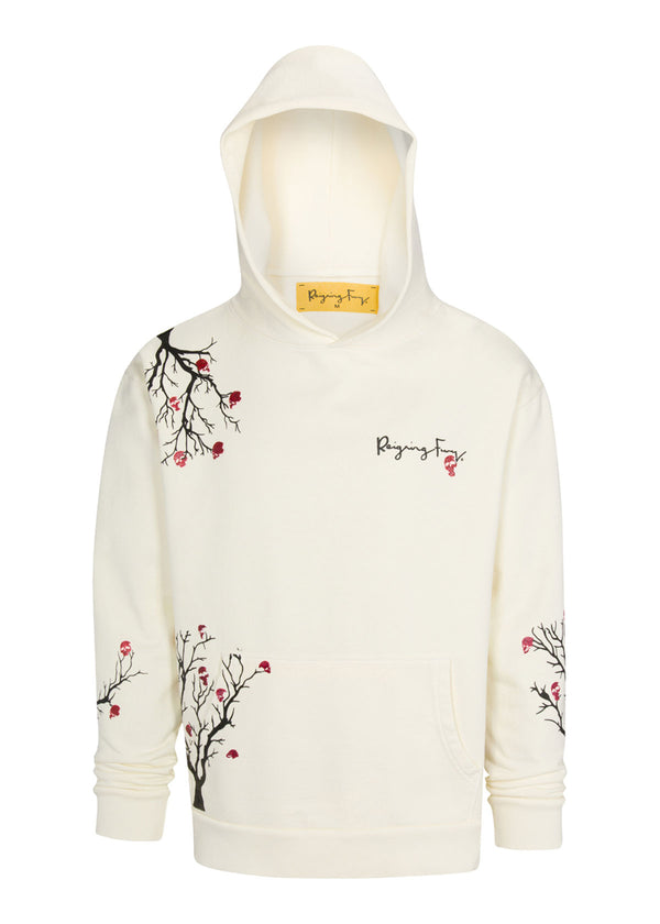 DEAD OAK IVORY & RED HOODIE
