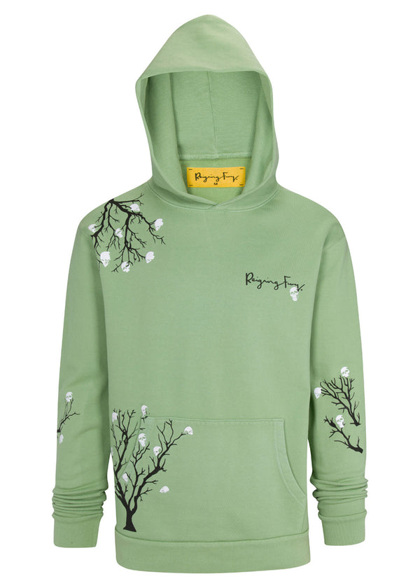 DEAD OAK MINT & WHITE HOODIE