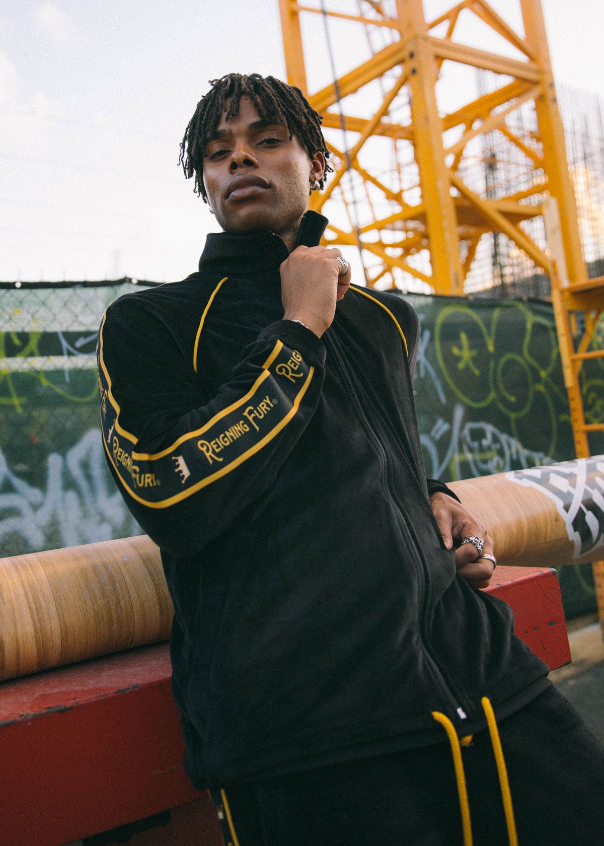 dp Velour Track Jacket | 龍宮城 OFFICIAL SHOP｜龍宮城 公式